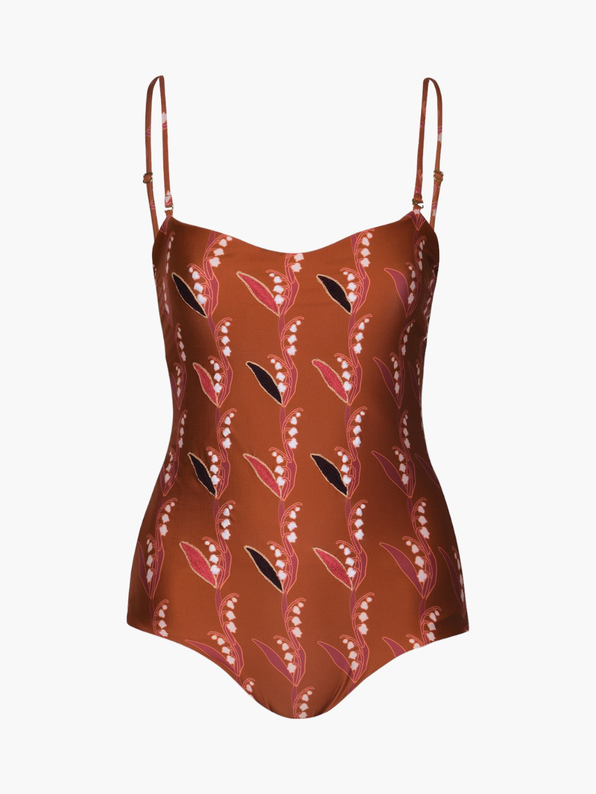 Esteros One Piece Embroidered | Brown