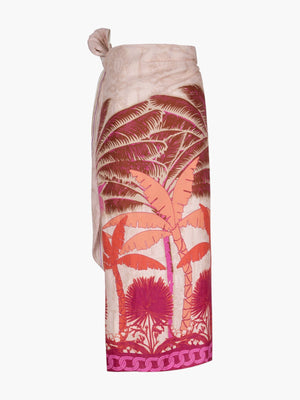 Mapara Linen Skirt | Fuchsia Palms Mapara Linen Skirt | Fuchsia Palms