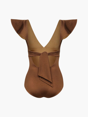 Quetzal One Piece | Brown/Gold Quetzal One Piece | Brown/Gold