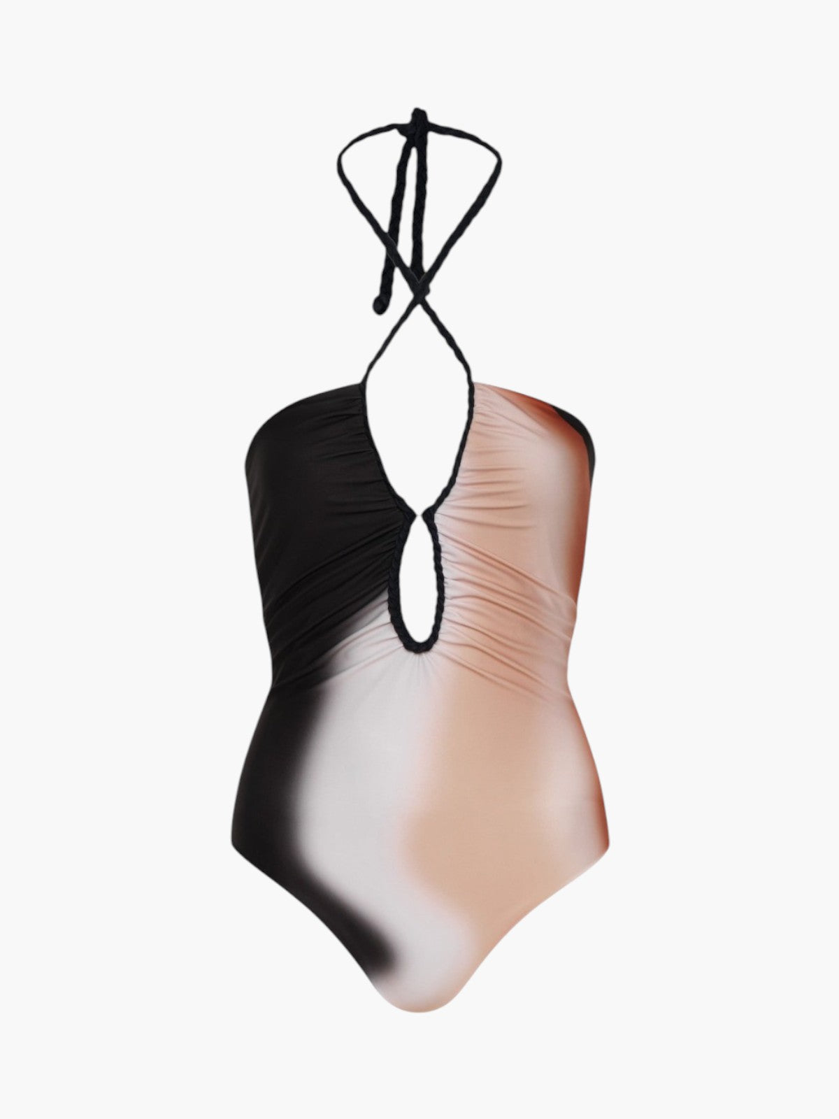 Saint Tropez One Piece | Black Nude Tie Dye Saint Tropez One Piece | Black Nude Tie Dye