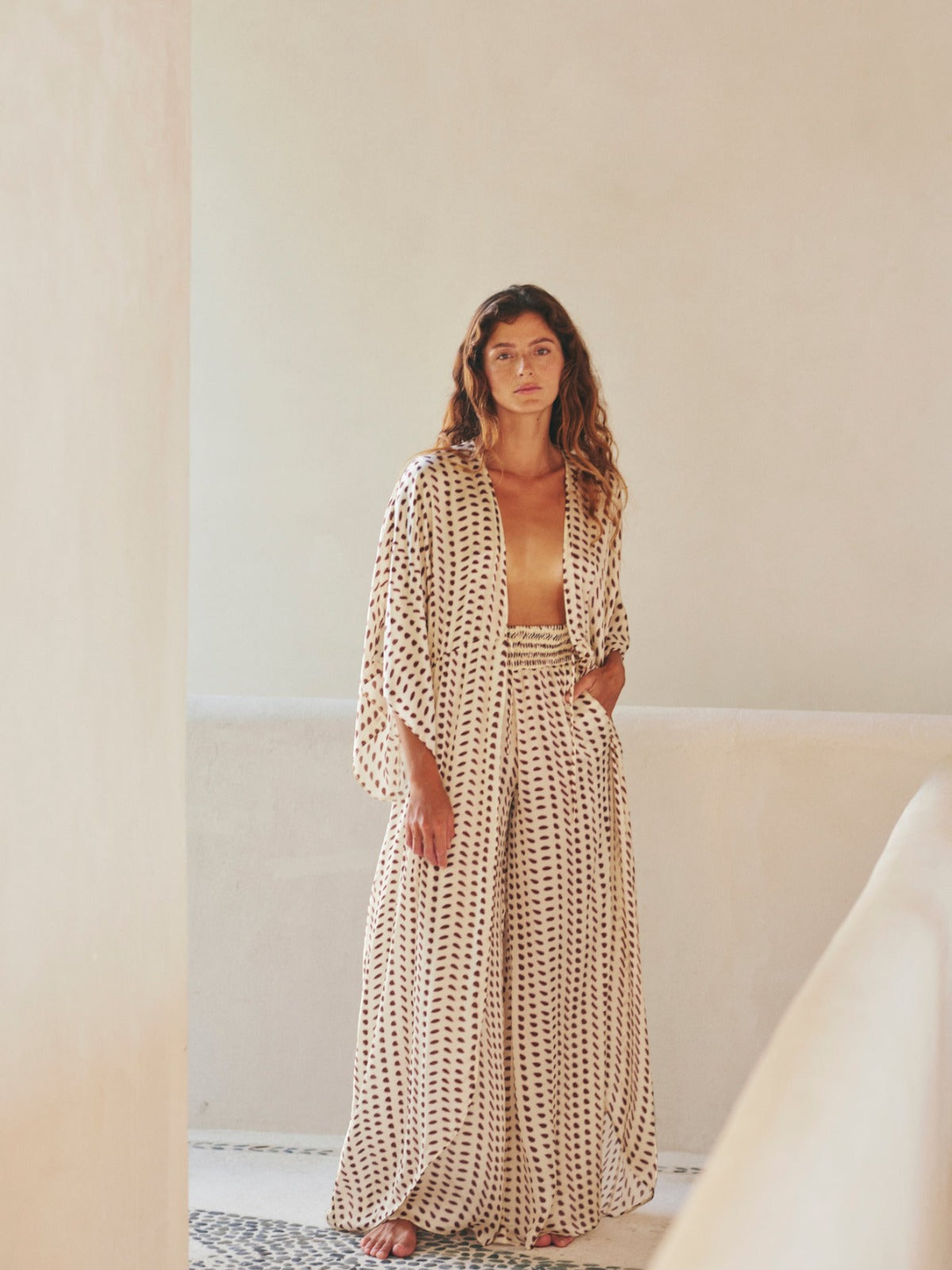 San Cipriano Silk Tunic | Ivory Wine Seeds San Cipriano Silk Tunic | Ivory Wine Seeds