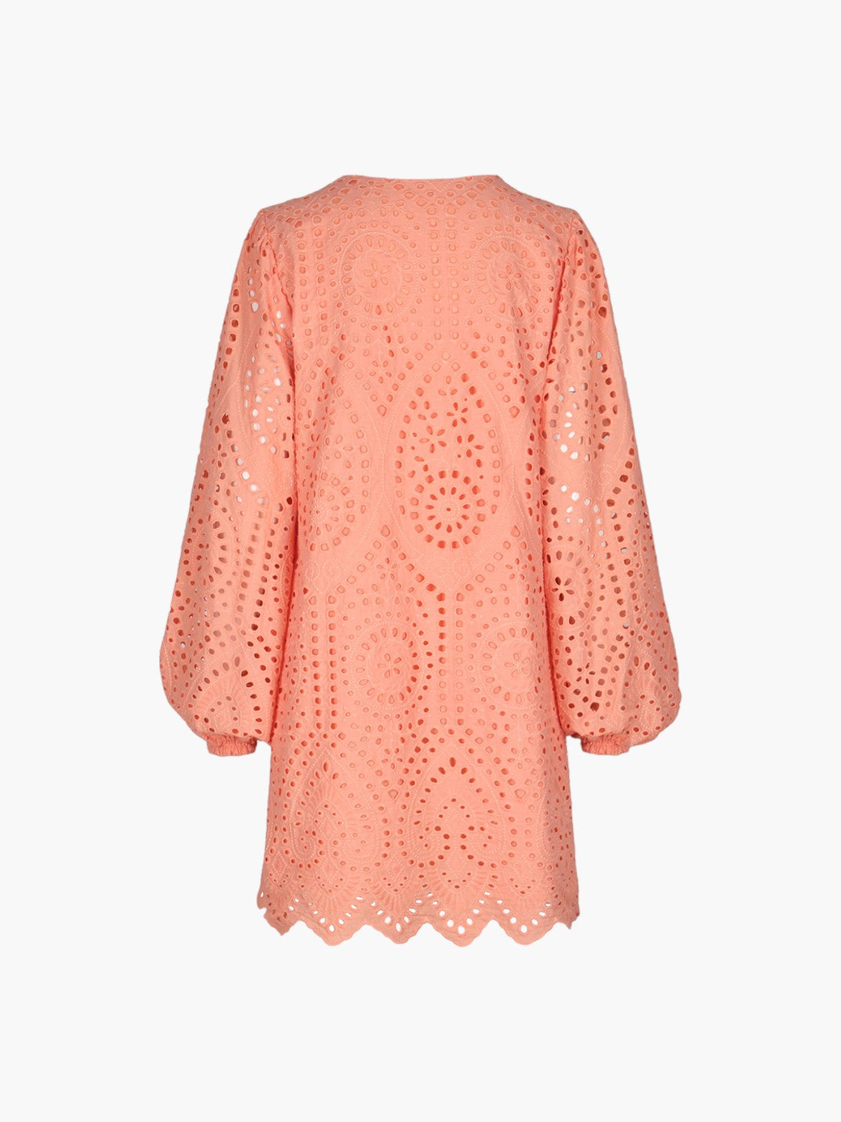 San Marco Eyelet Mini Dress | Apricot San Marco Eyelet Mini Dress | Apricot
