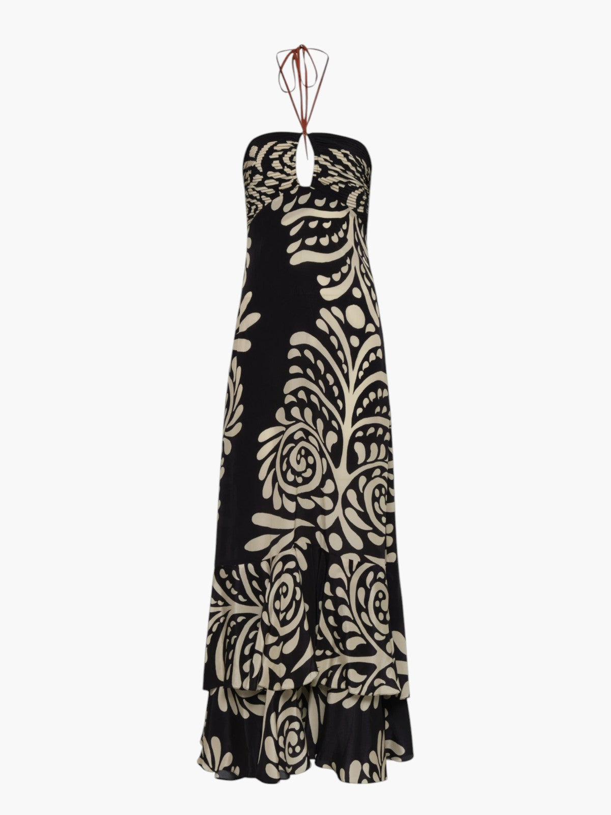 Sevillana Crepe Chine Dress | Black Arabesque Sevillana Crepe Chine Dress | Black Arabesque