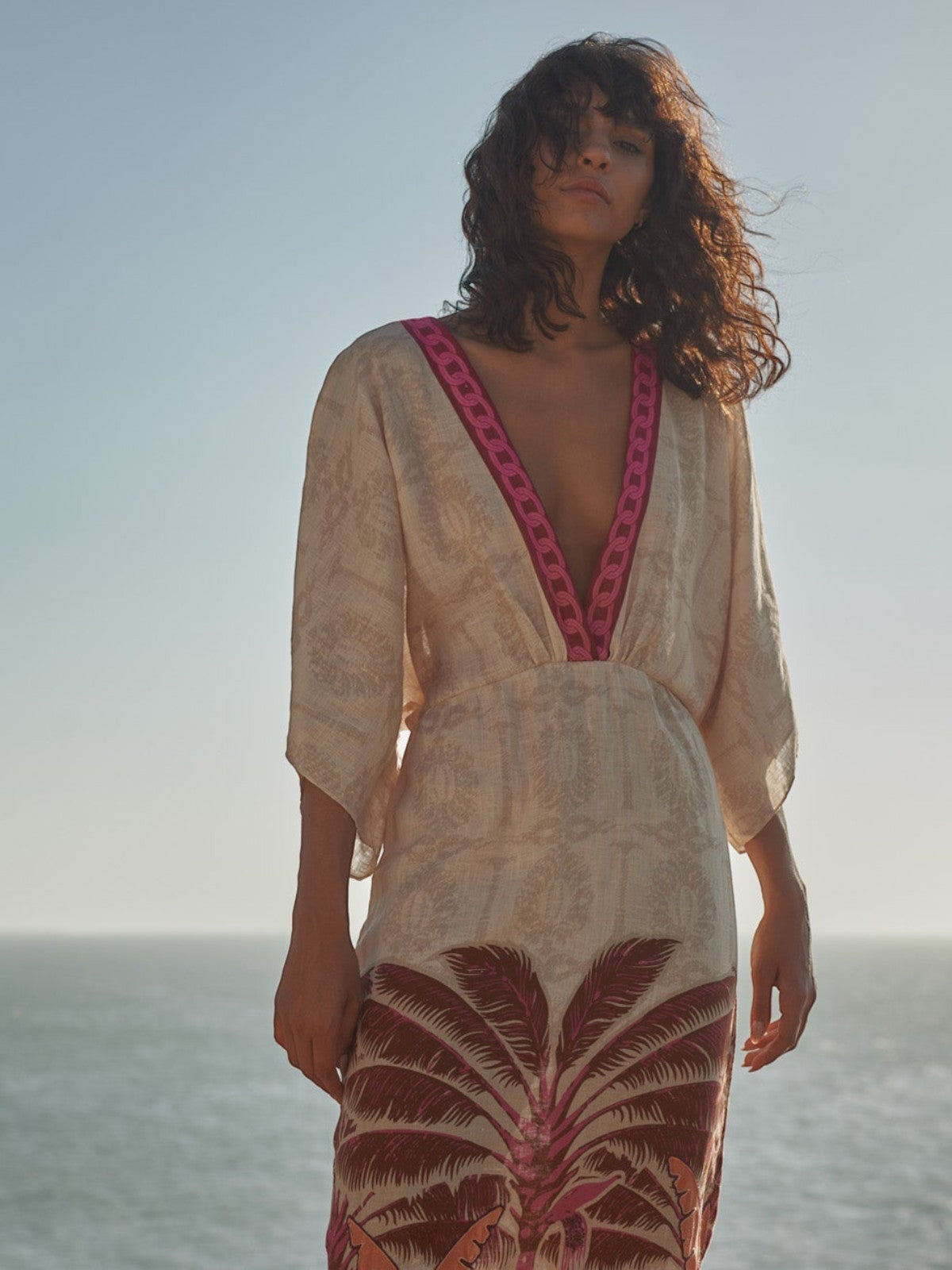 Topacio Linen Tunic | Fuchsia Palms Topacio Linen Tunic | Fuchsia Palms