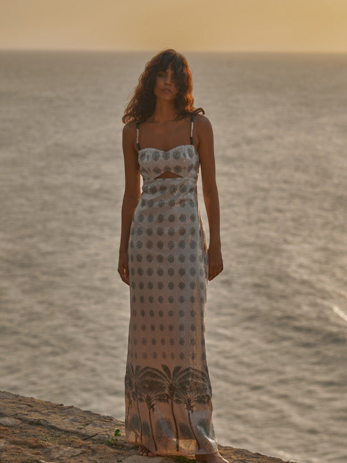 Veronica Sequins Maxi Dress | Ivory Veronica Sequins Maxi Dress | Ivory