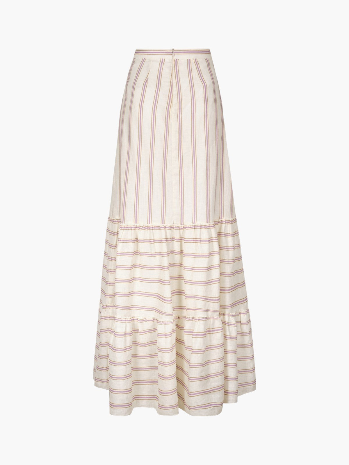 Julieta Linen Maxi Skirt | Lila Stripes Julieta Linen Maxi Skirt | Lila Stripes