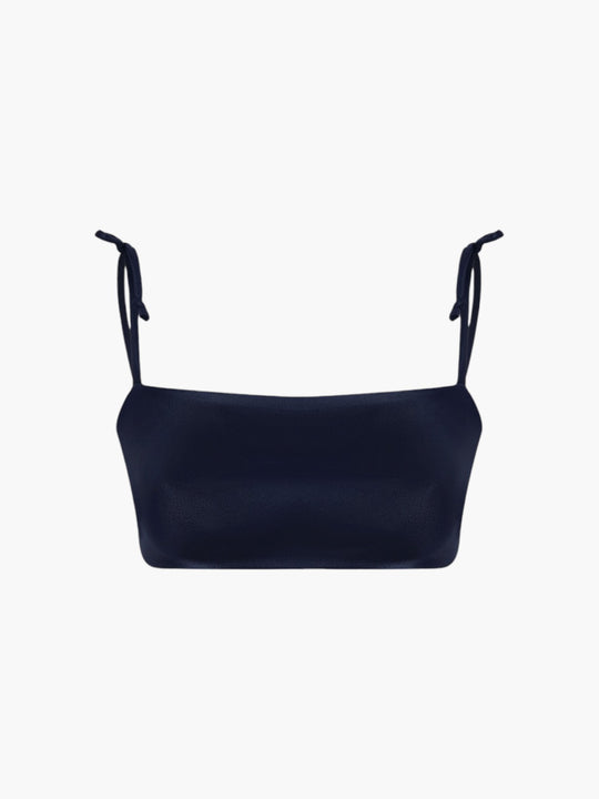 San Miguel Top | Navy/Ivory