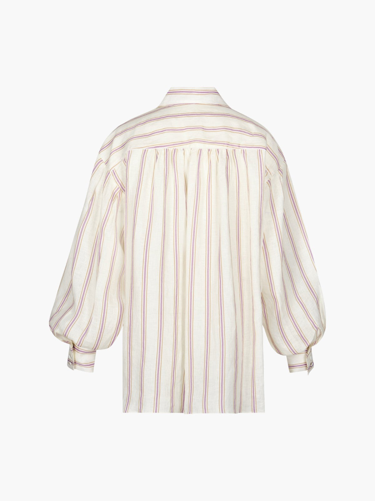 Barnes Linen Shirt | Lila Stripes Barnes Linen Shirt | Lila Stripes