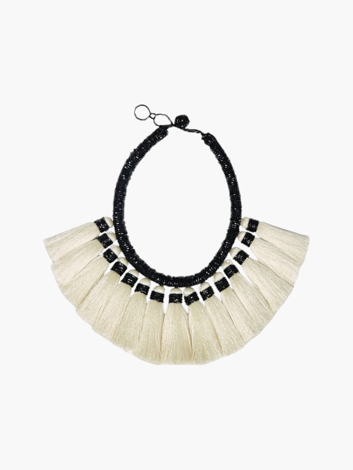 Bruma Necklace | Black & White