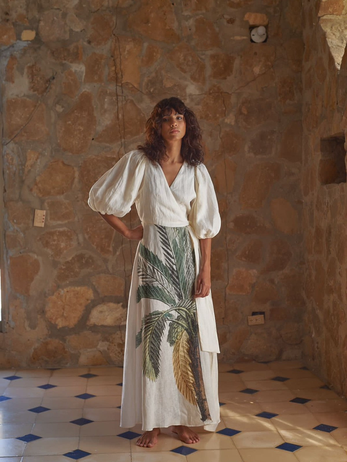 Ermita Linen Maxi Dress | Ivory Palms Ermita Linen Maxi Dress | Ivory Palms