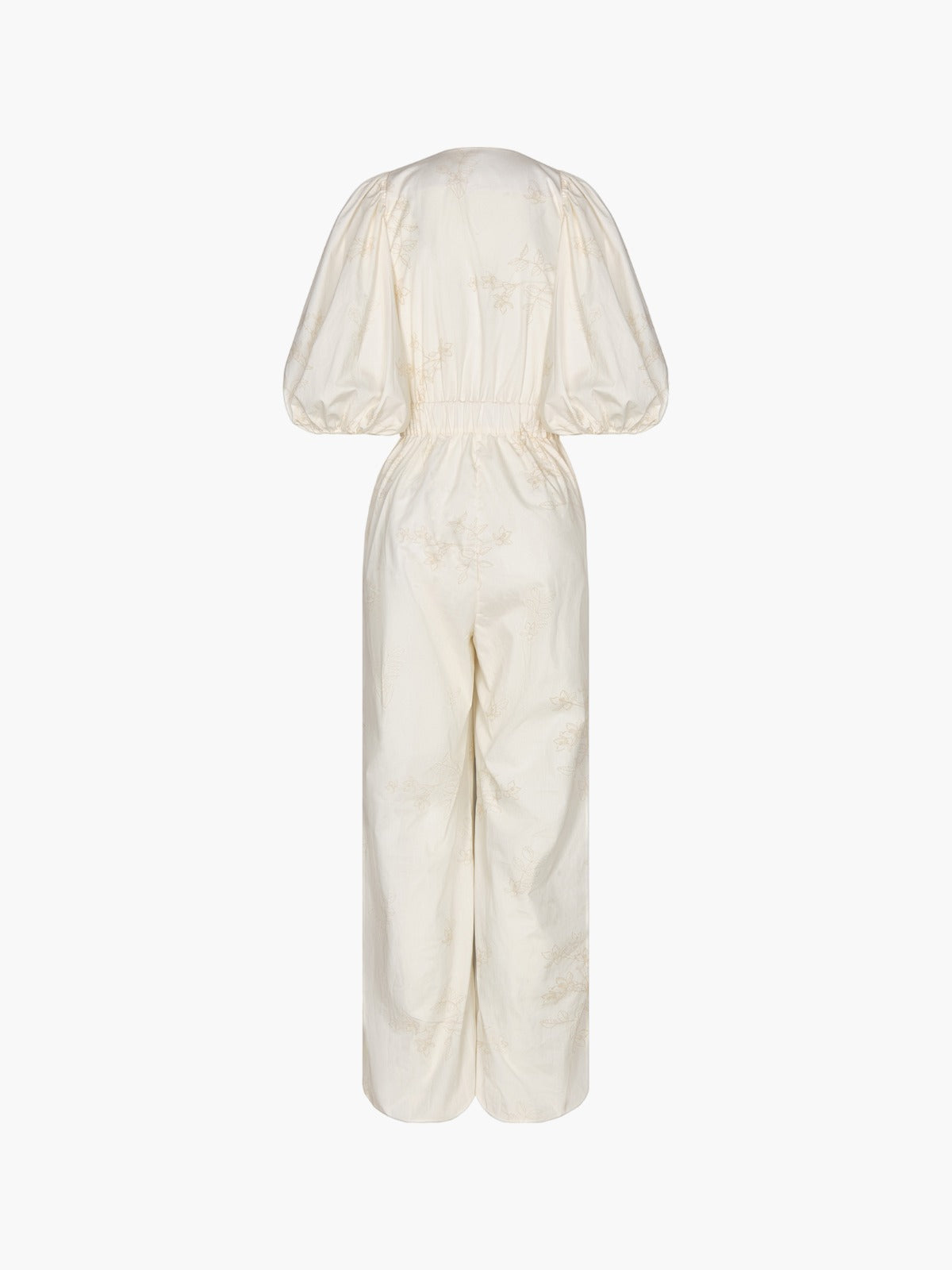 Guayacan Cotton Bio Jumpsuit | Ivory Guayacan Cotton Bio Jumpsuit | Ivory