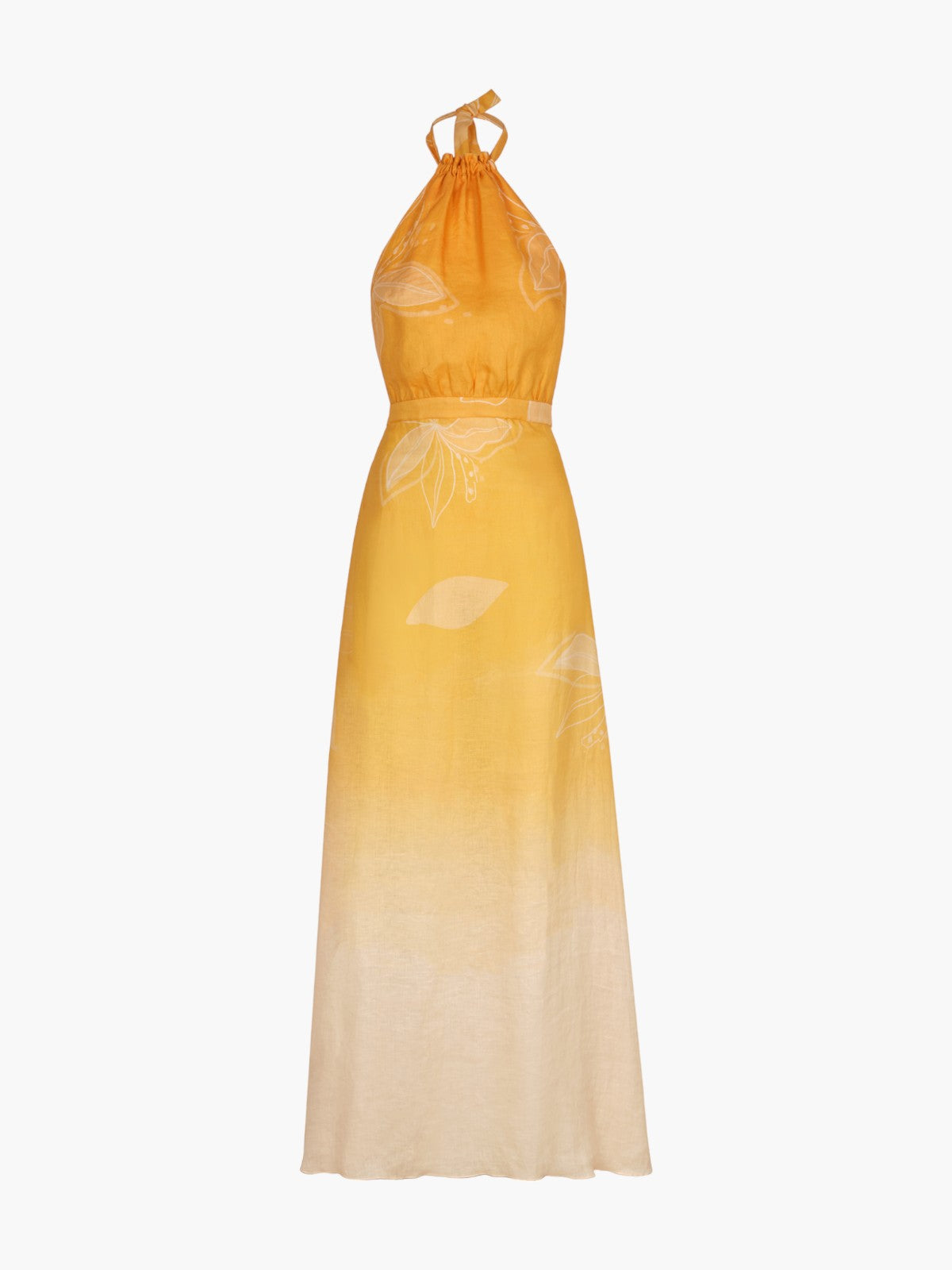 Magdalena Maxi Dress | Yellow