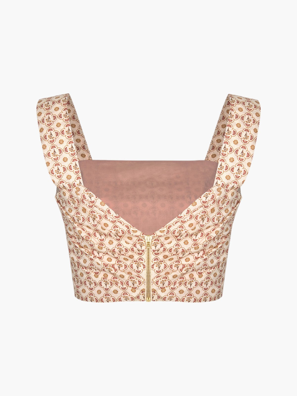 Marimba Cotton Bio Top | Beige May Flower Marimba Cotton Bio Top | Beige May Flower