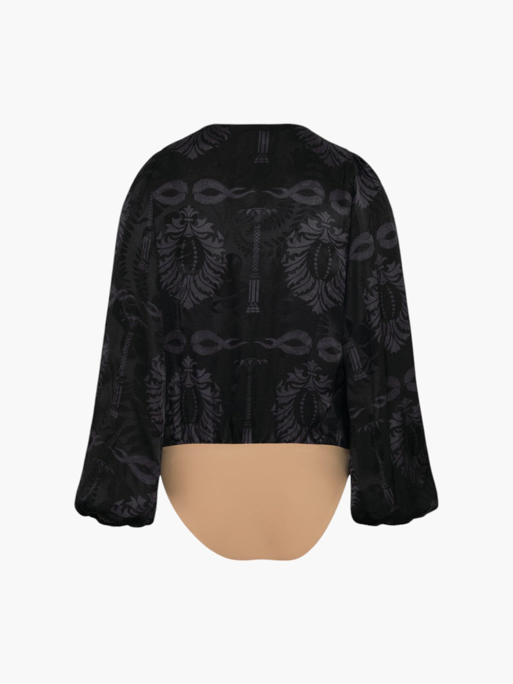 Sambale Jacquard Bodysuit | Black