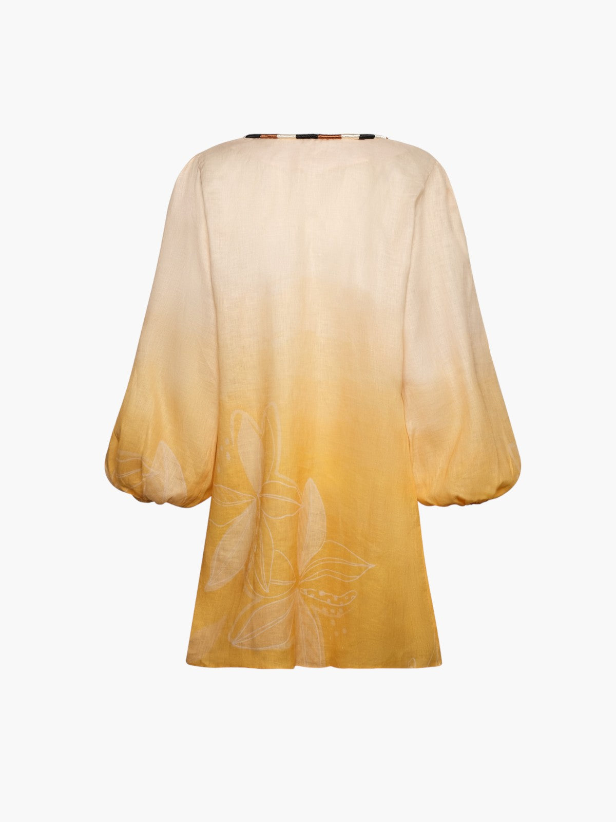 San Marco Linen Mini Dress | Yellow San Marco Linen Mini Dress | Yellow