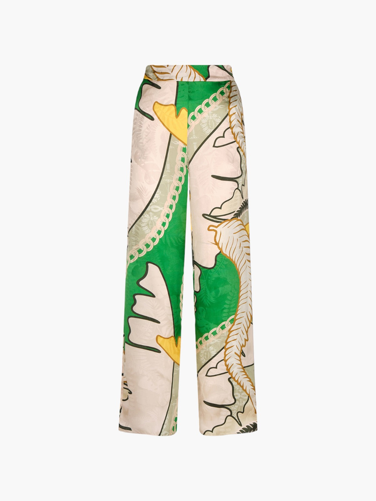 Santo Tomas Jacquard Pants | Green Santo Tomas Jacquard Pants | Green