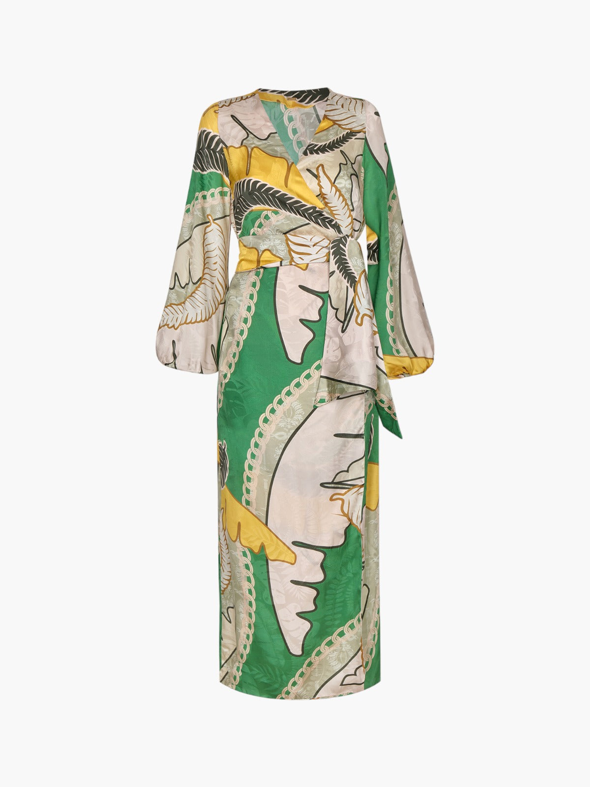 Tertulia Jacquard Maxi Dress | Green Tertulia Jacquard Maxi Dress | Green
