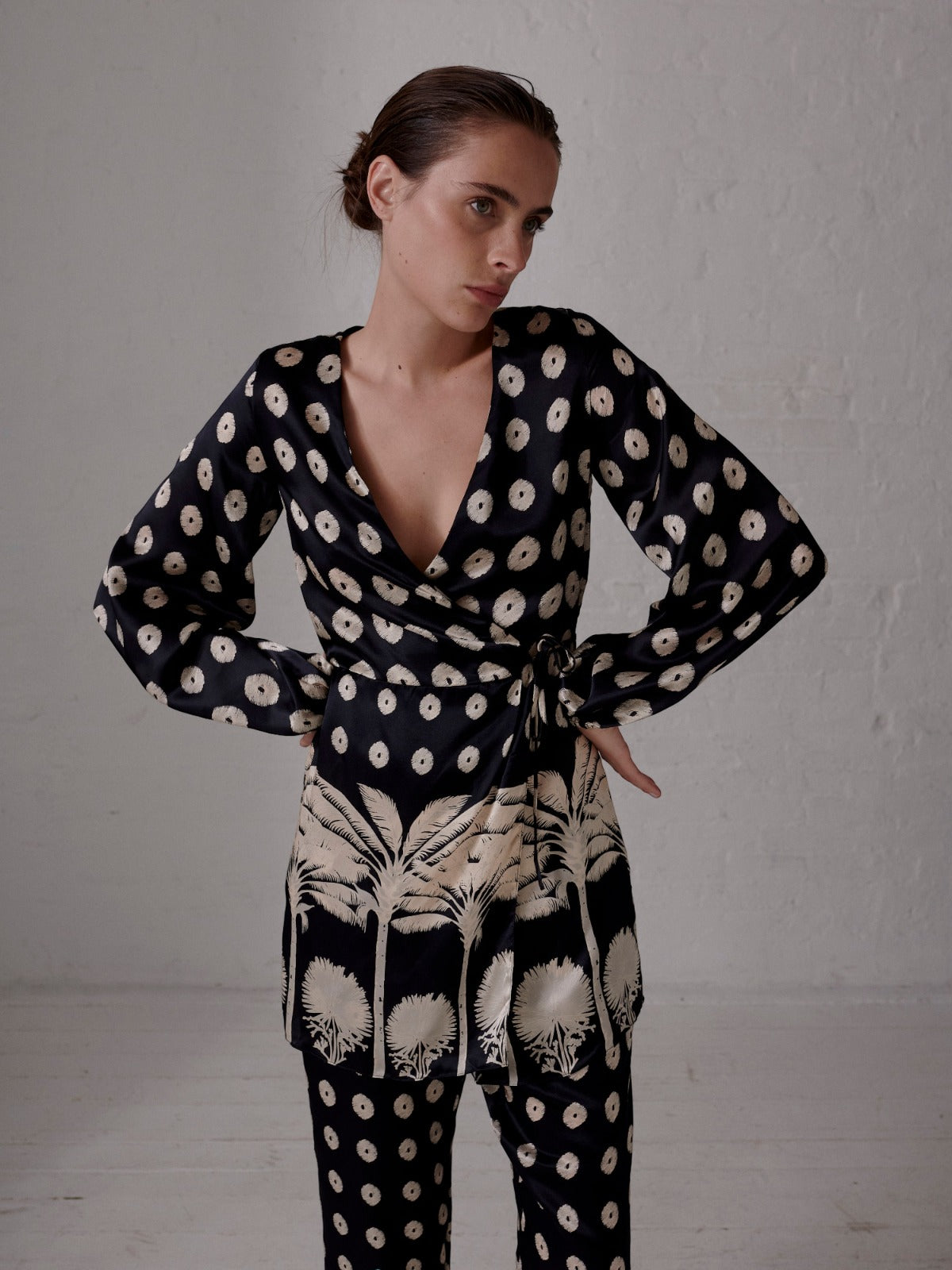 Tertulia Satin Silk Mini Dress | Black Palms Tertulia Satin Silk Mini Dress | Black Palms