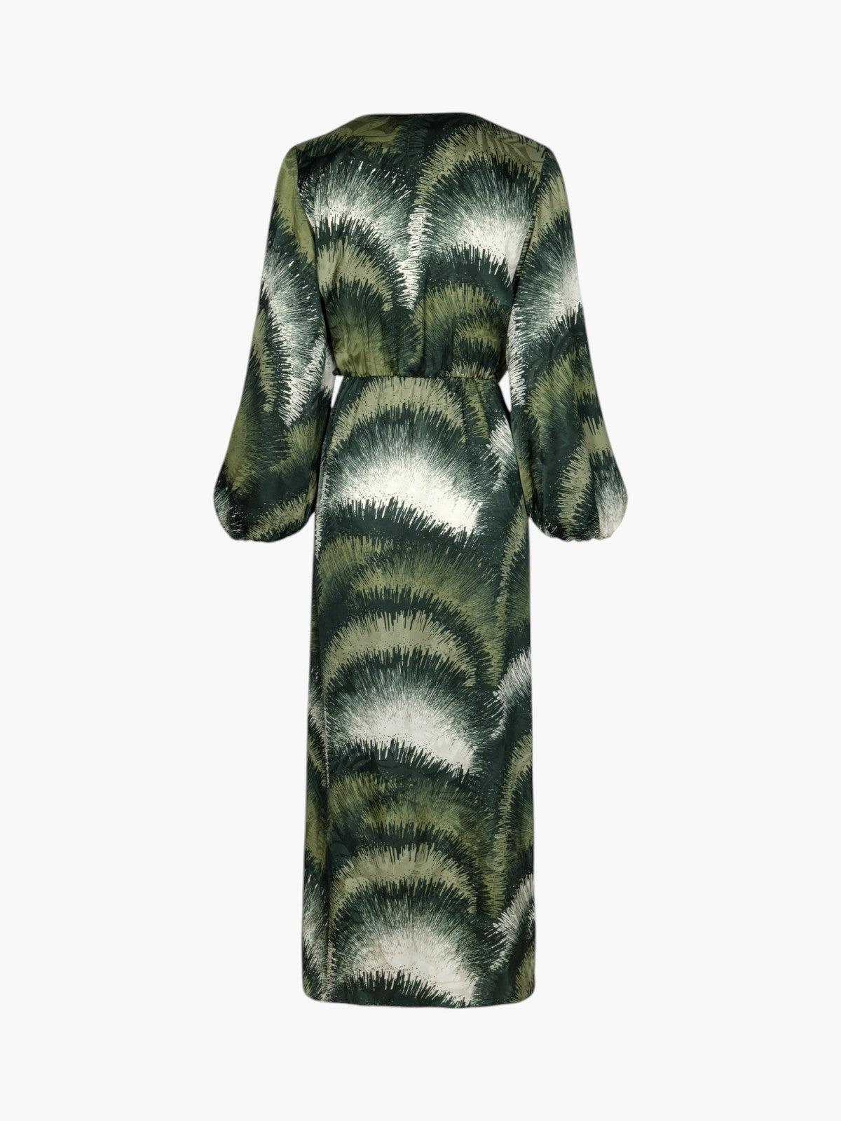 Tertulia Silk Jacquard Maxi Dress | Green Brushed Tertulia Silk Jacquard Maxi Dress | Green Brushed