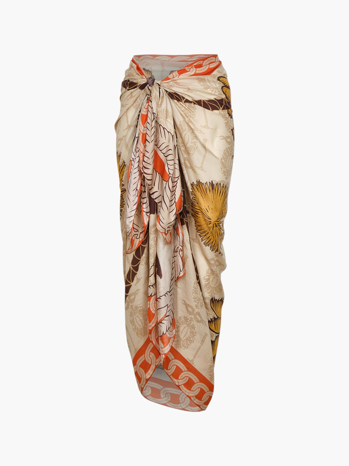 De La Falaise Sarong | Orange De La Falaise Sarong | Orange