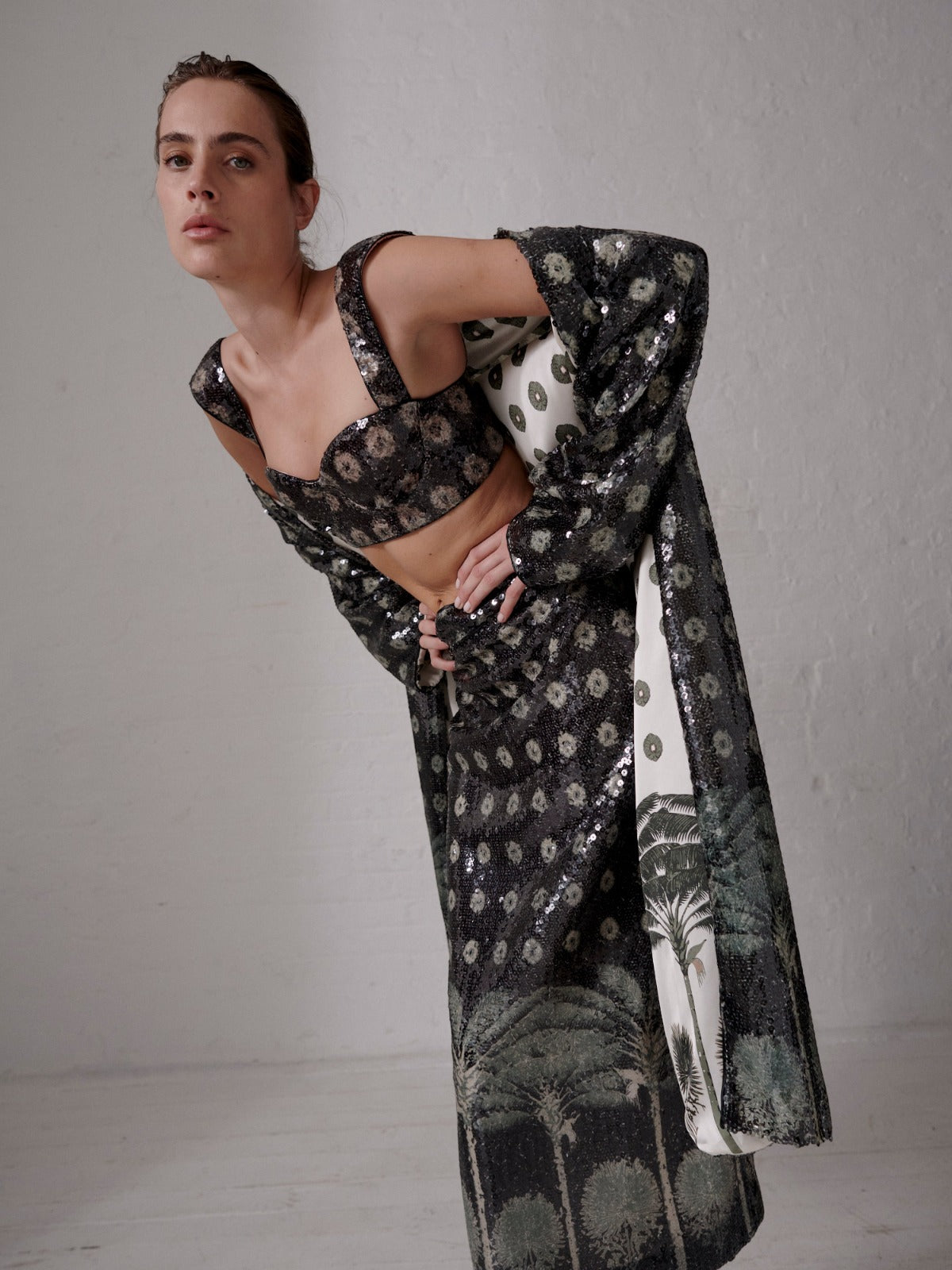 Delirio Sequins Top | Green Delirio Sequins Top | Green