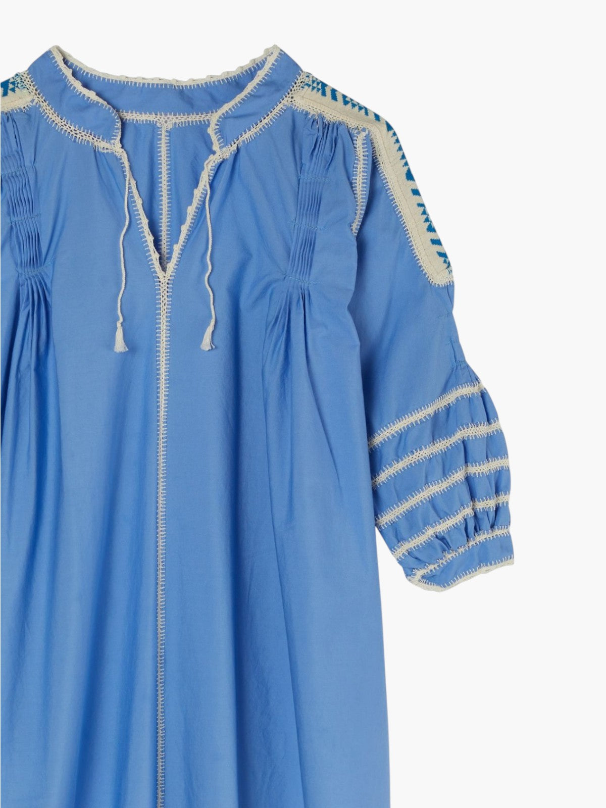 Amorcita Mexican Dress | Blue Amorcita Mexican Dress | Blue