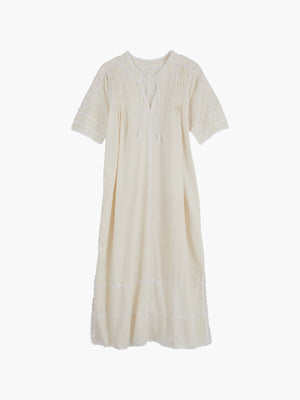 Amorcita Mexican Dress | Ivory Amorcita Mexican Dress | Ivory