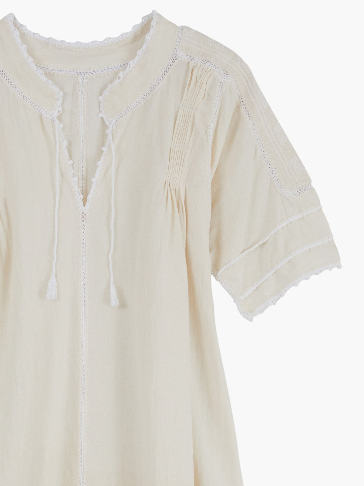 Amorcita Mexican Dress | Ivory Amorcita Mexican Dress | Ivory