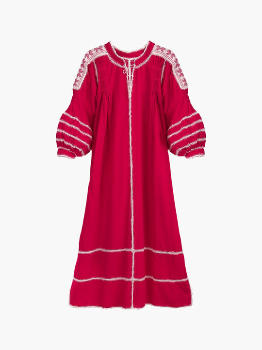 Amorcita Mexican Dress | Red