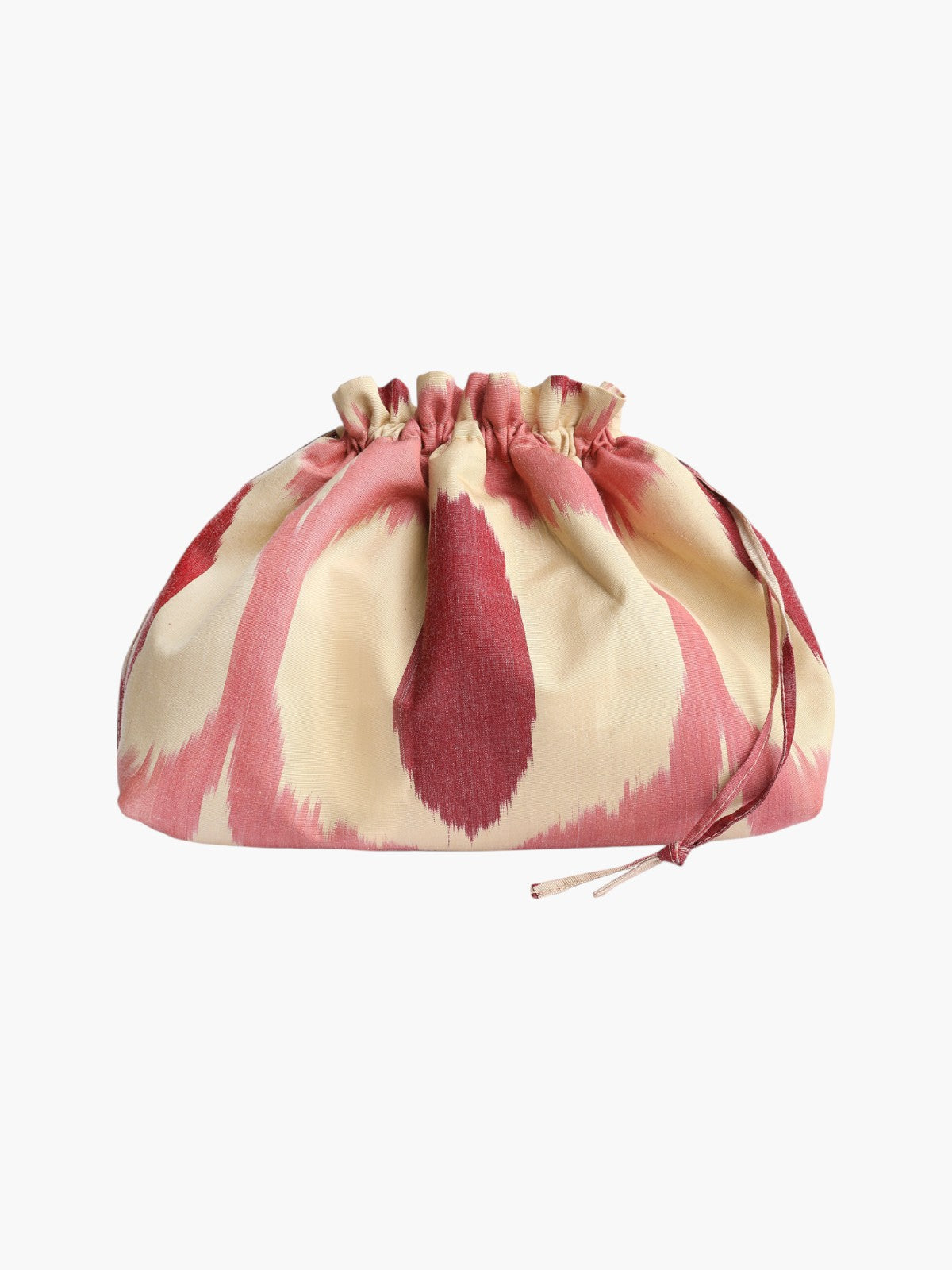 Sabrina Silk Ikat Party Purse | Pink/Red/Ivory Sabrina Silk Ikat Party Purse | Pink/Red/Ivory