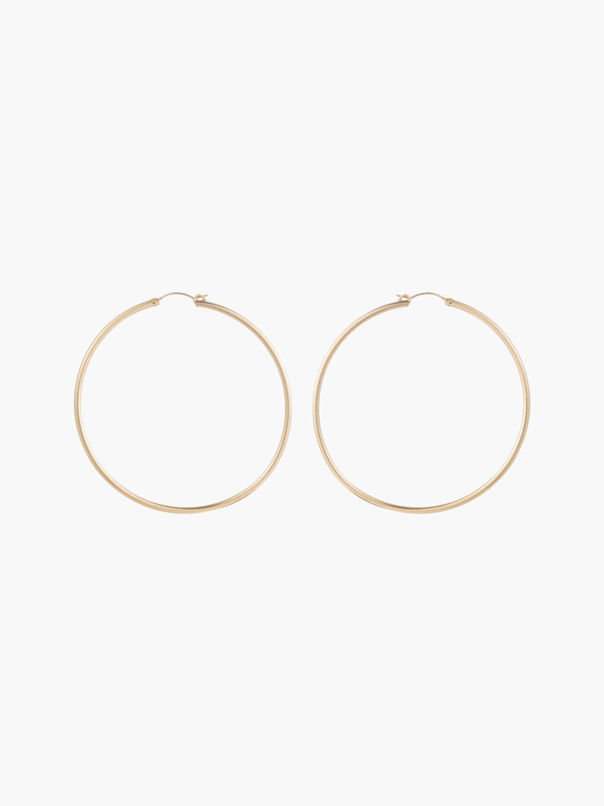 Large Thin Hoops Large Thin Hoops