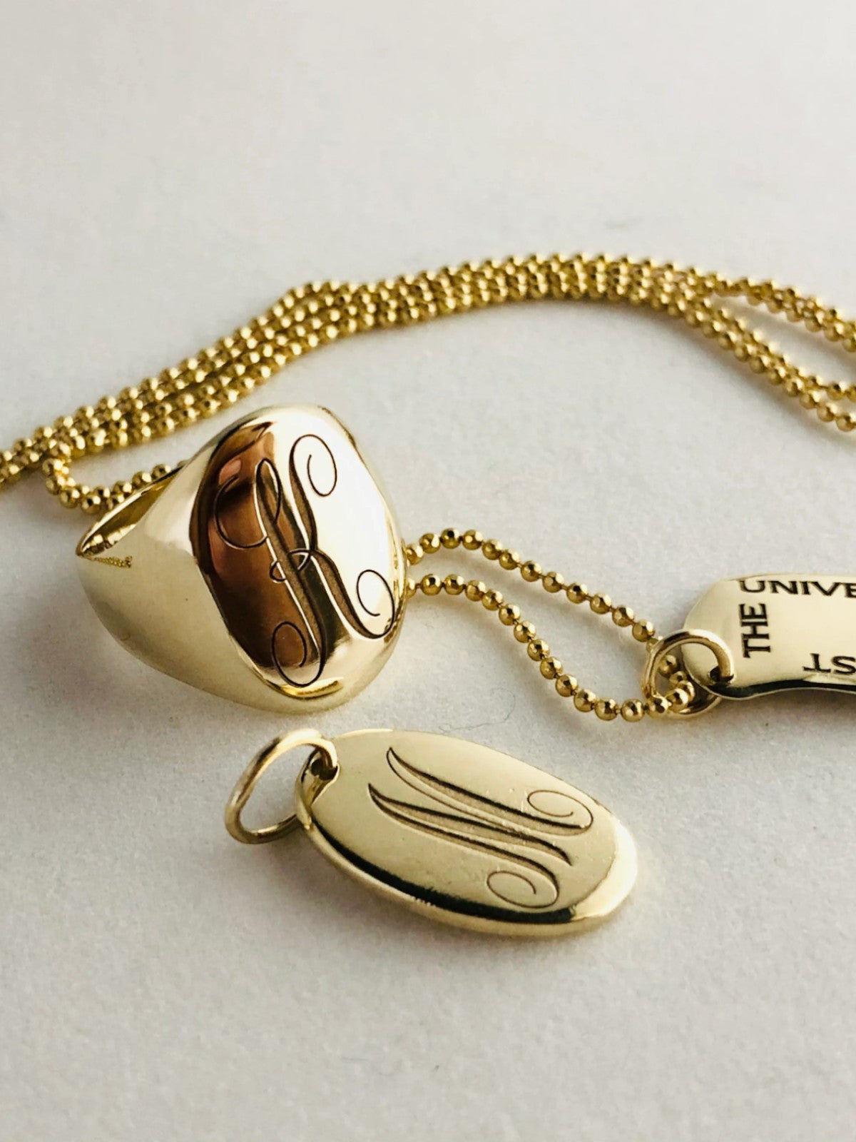 Oval Signet Pendant Oval Signet Pendant