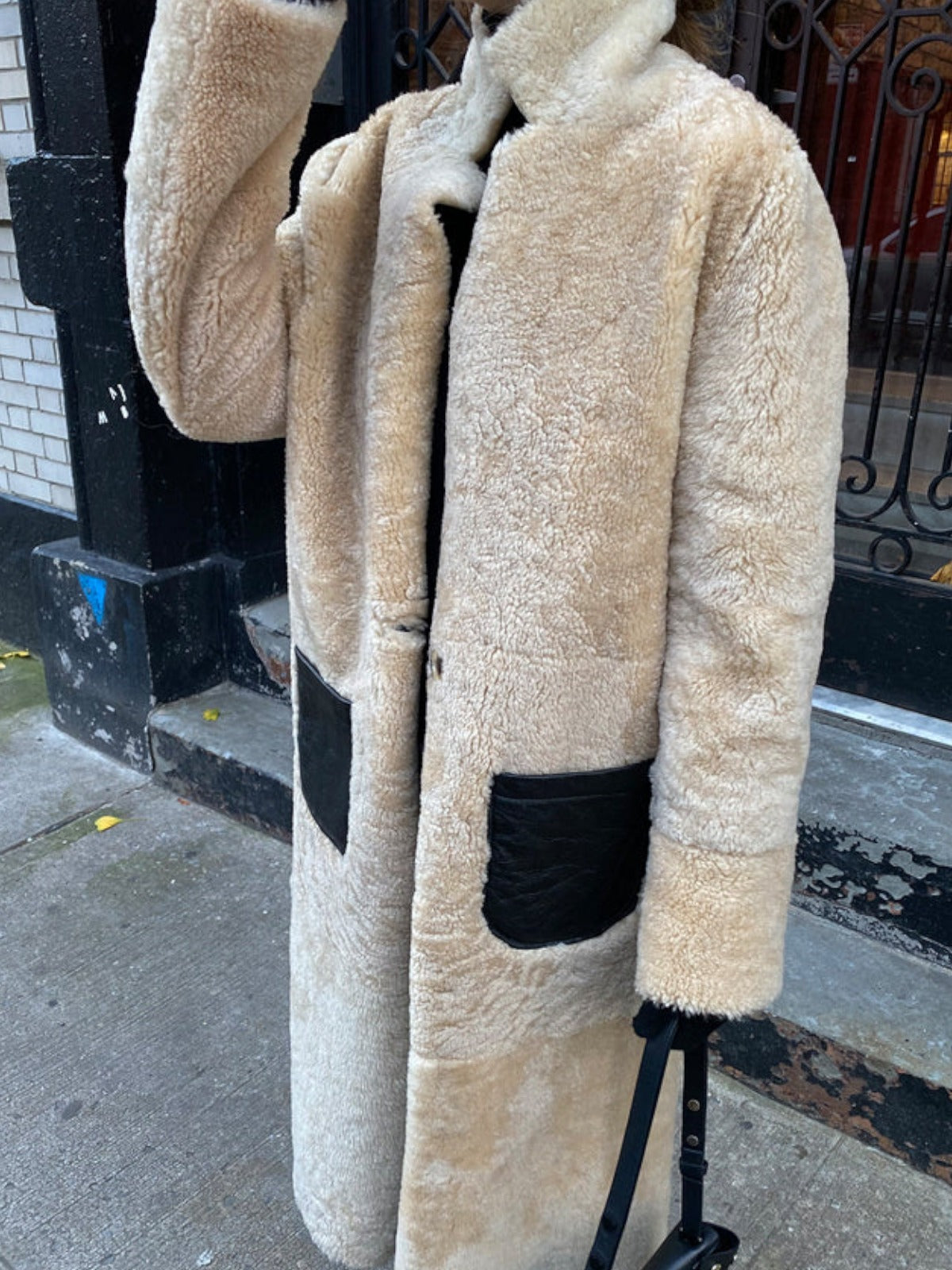 Flex Coat | Black/Beige Flex Coat | Black/Beige