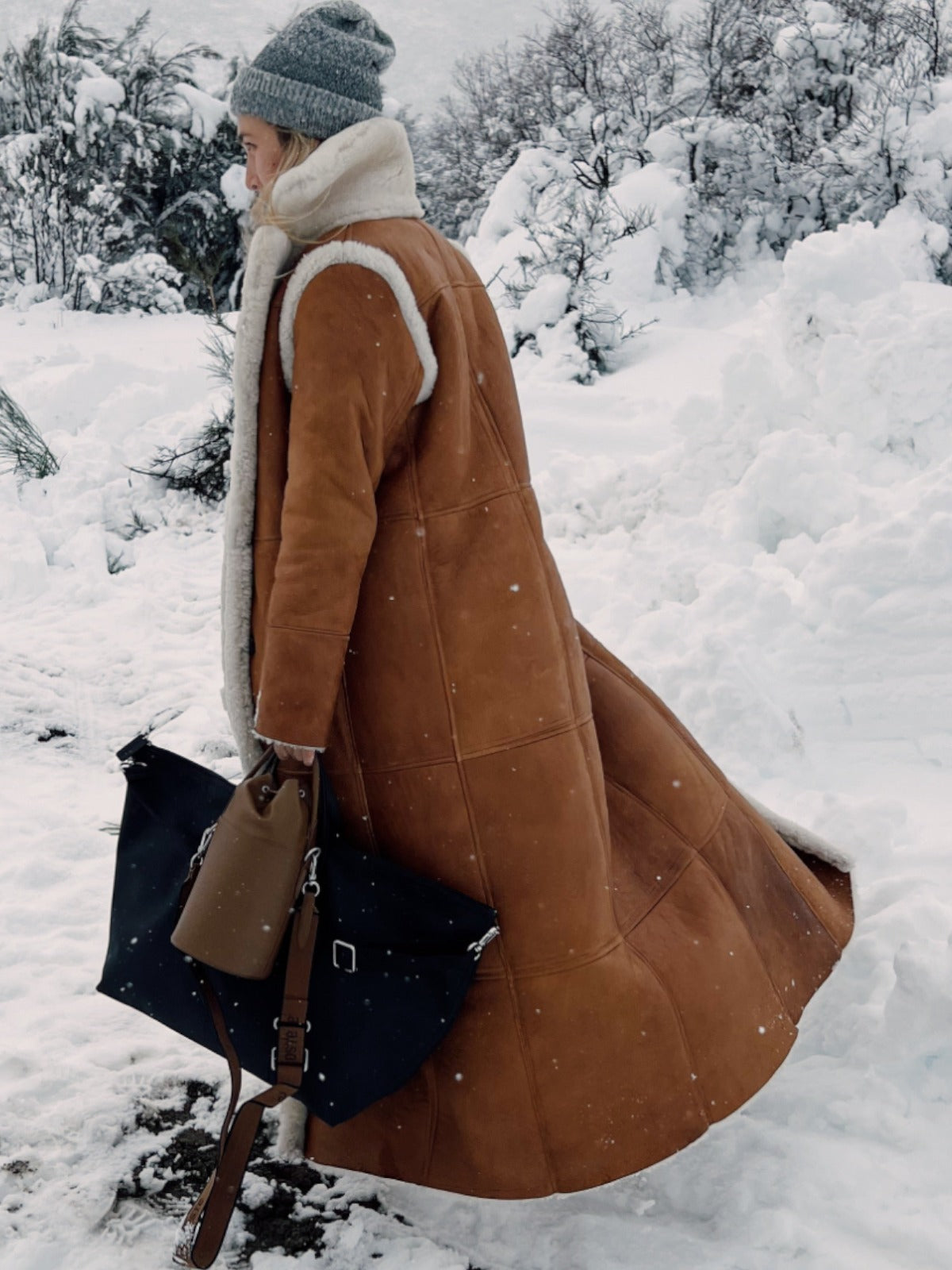 Neon Long Coat | Light Brown Neon Long Coat | Light Brown