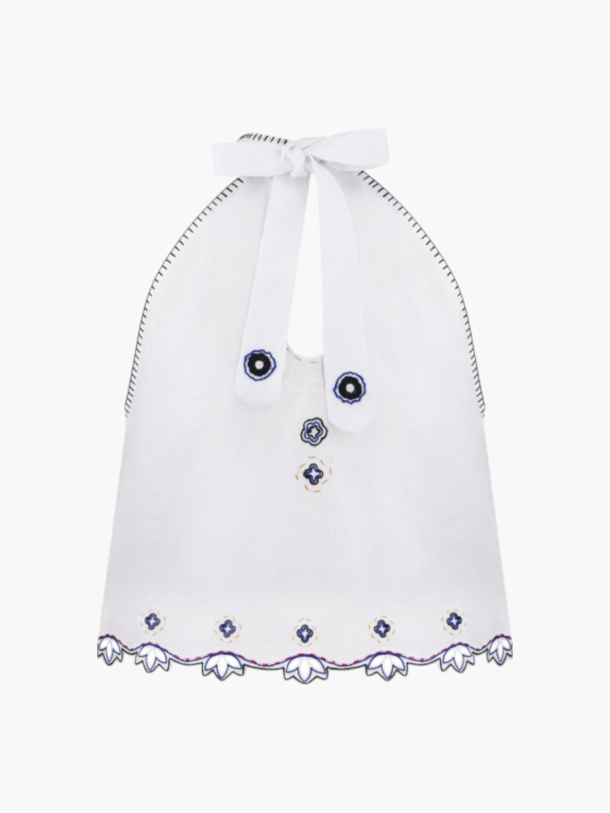Check Mate Top | White Check Mate Top | White