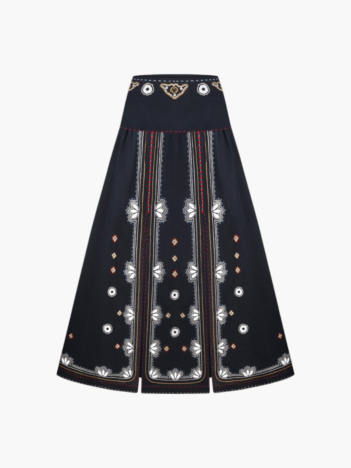 Check Mate Skirt | Navy Blue Check Mate Skirt | Navy Blue