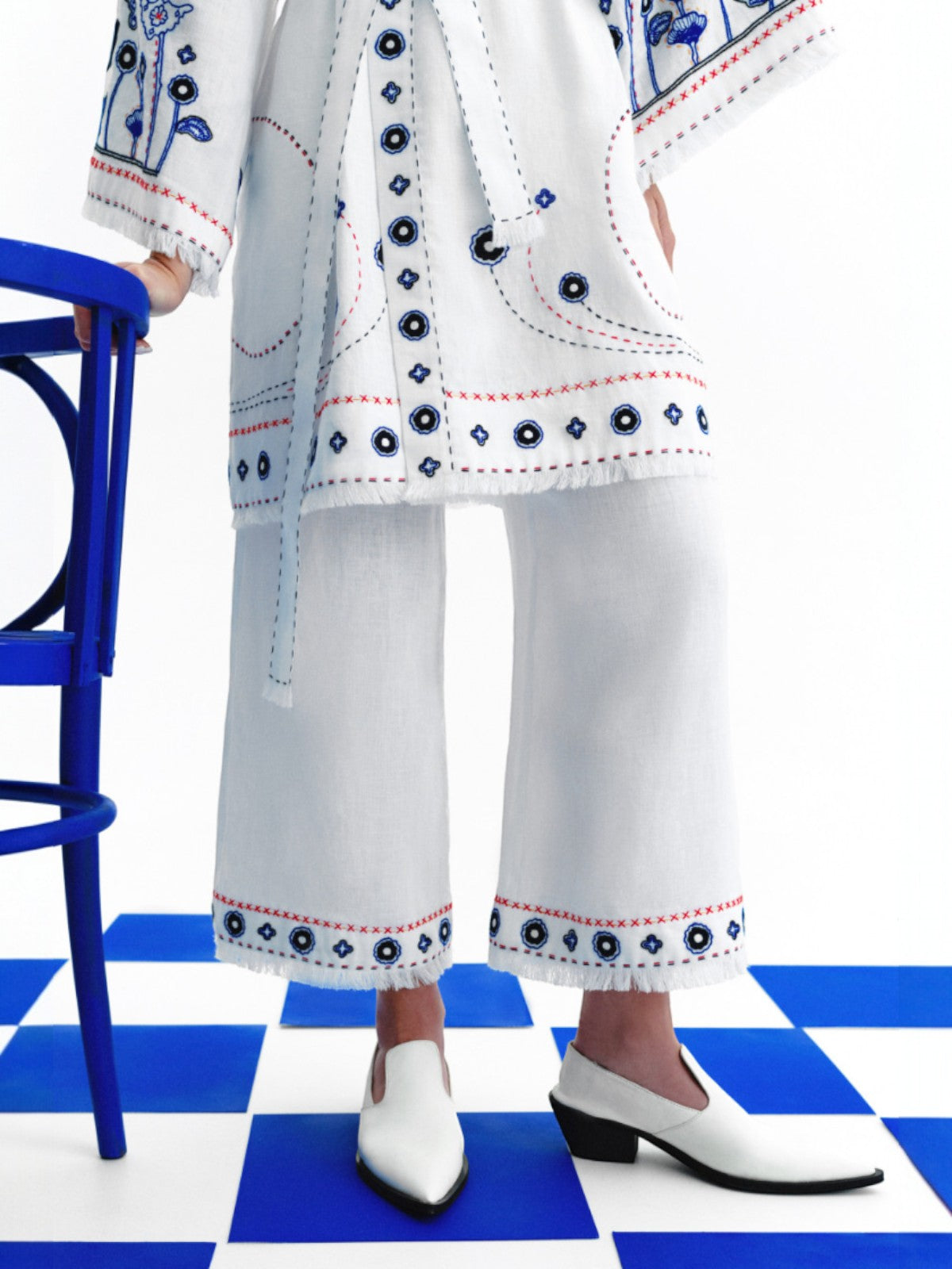 Eames Culottes | White Eames Culottes | White