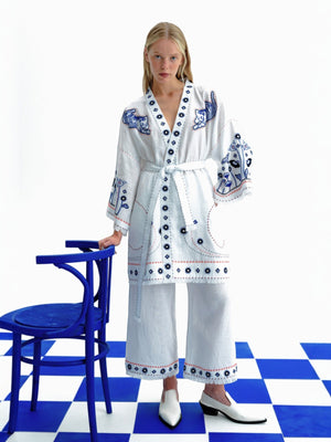 Eames Culottes | White Eames Culottes | White