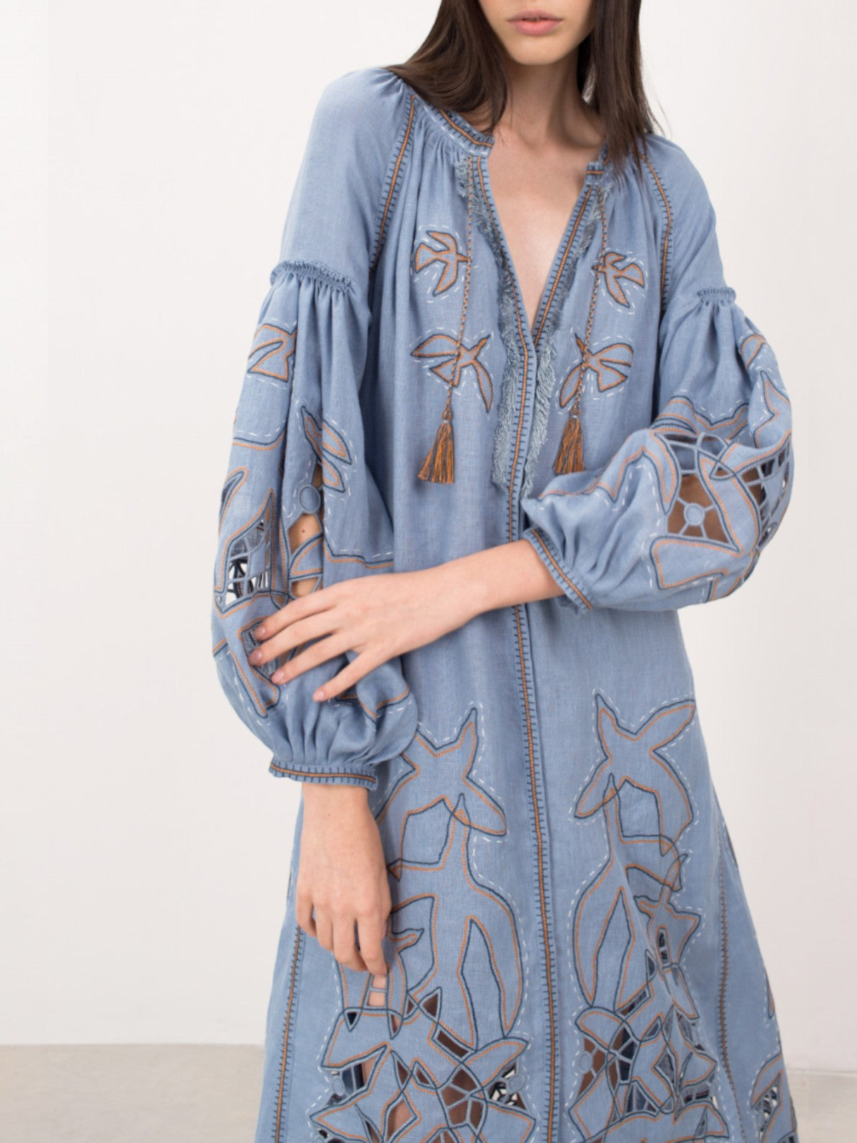 Flying Home Midi Dress | Pale Blue Flying Home Midi Dress | Pale Blue