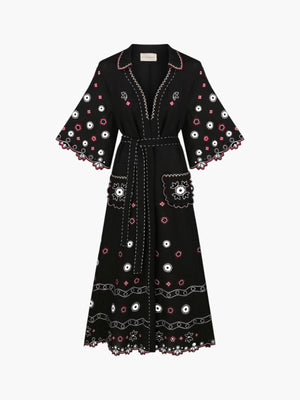 Glass House Long Dress | Black Glass House Long Dress | Black