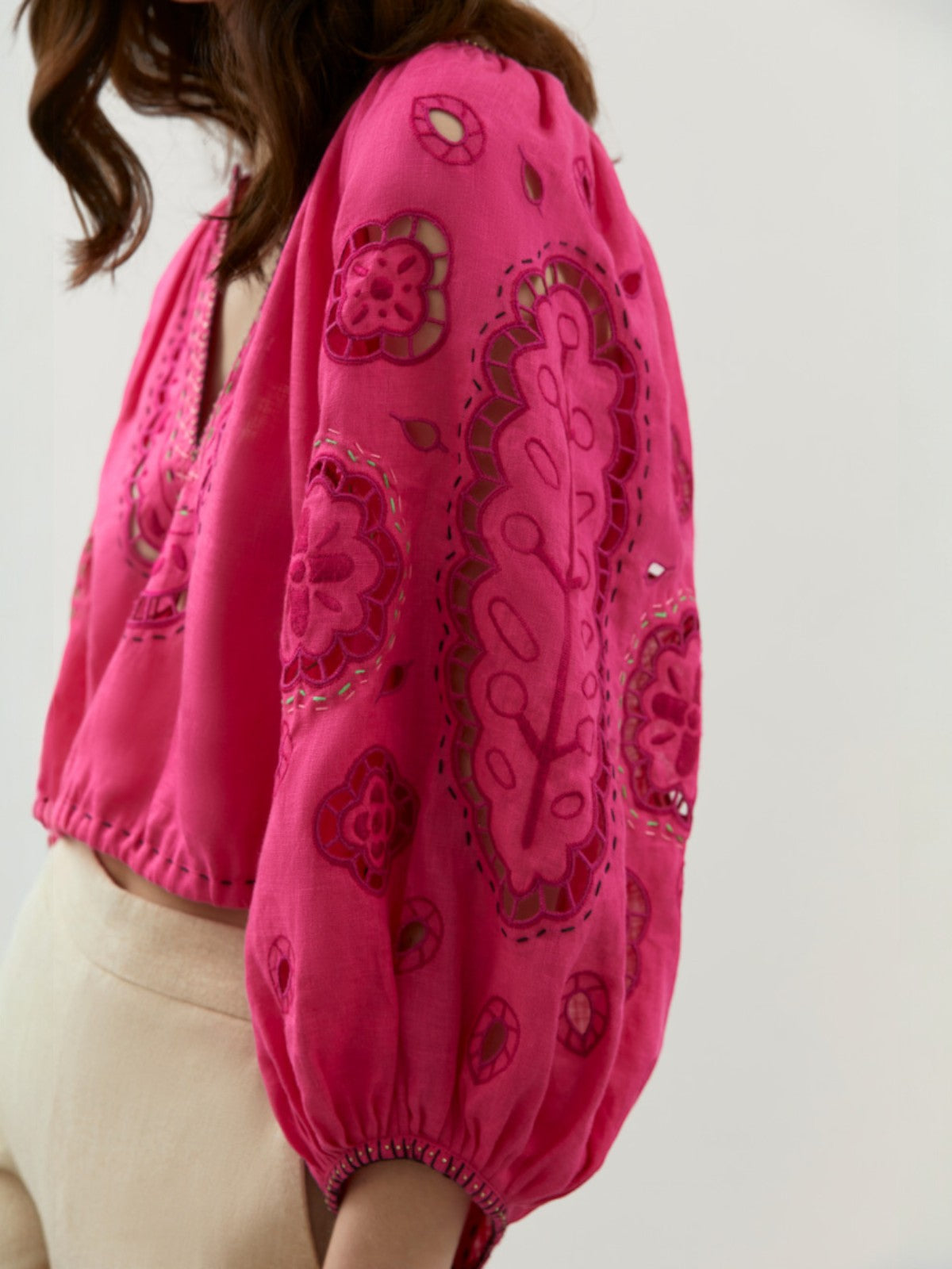 Merezhivo Blouse | Fuchsia Merezhivo Blouse | Fuchsia