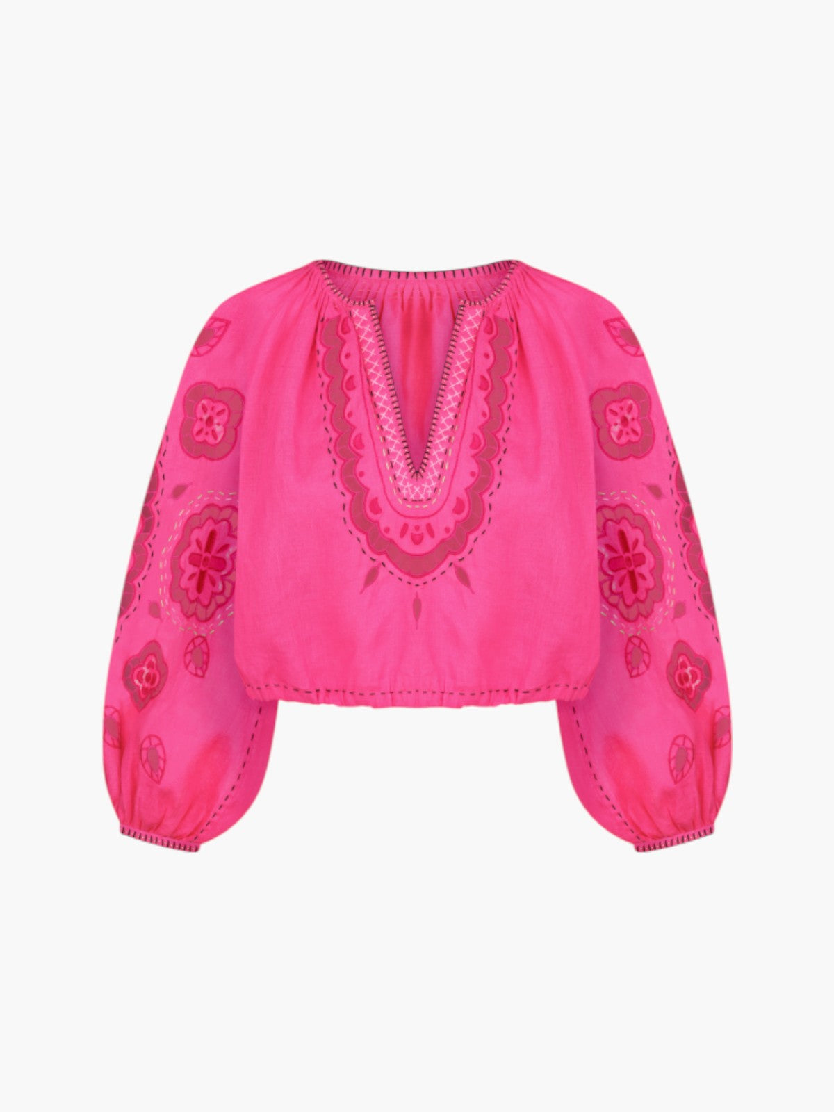 Merezhivo Blouse | Fuchsia Merezhivo Blouse | Fuchsia