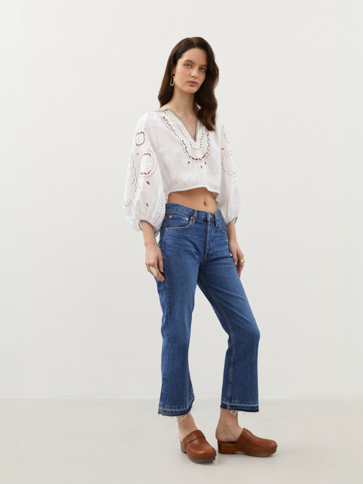 Merezhivo Blouse | White Merezhivo Blouse | White