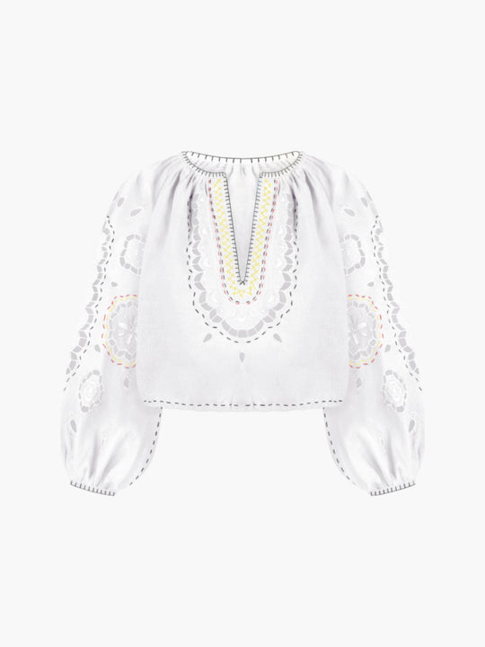 Merezhivo Blouse | White
