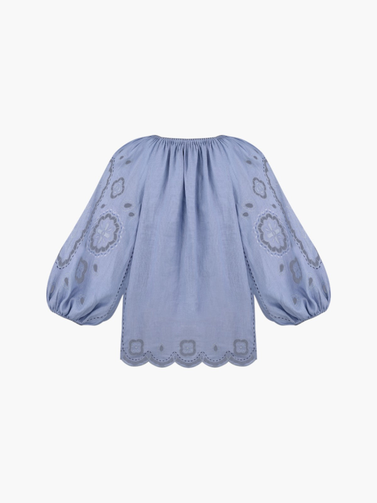 Merezhivo Long Blouse | Pale Blue Merezhivo Long Blouse | Pale Blue