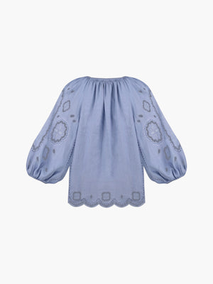 Merezhivo Long Blouse | Pale Blue Merezhivo Long Blouse | Pale Blue
