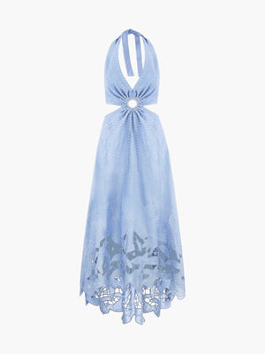 To the Light Long Sarafan Dress | Pale Blue To the Light Long Sarafan Dress | Pale Blue