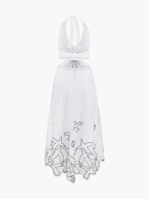 To the Light Short Sarafan Dress | White To the Light Short Sarafan Dress | White