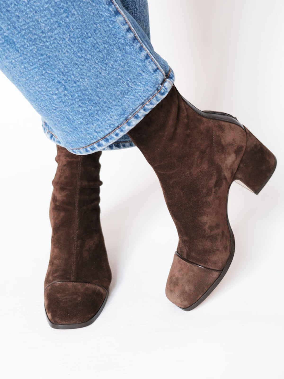 Aria Ankle Boots | Brown Suede Aria Ankle Boots | Brown Suede