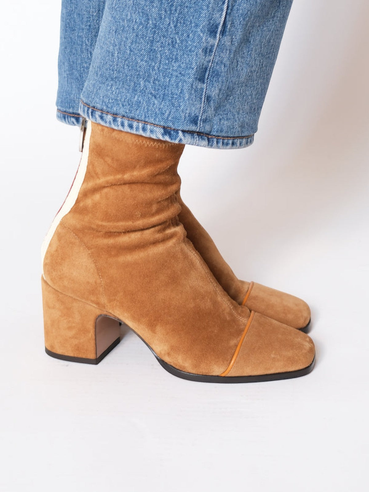 Aria Ankle Boots | Cognac Suede Aria Ankle Boots | Cognac Suede
